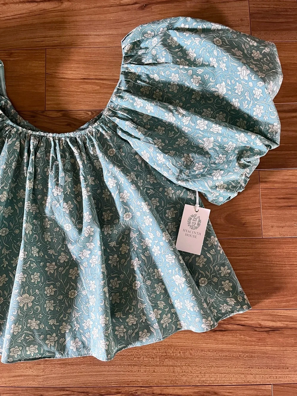 Tuckernuck Hyacinth House Emmy Cotton Floral Blouse New Small